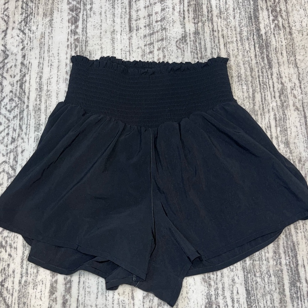 Women's Black Athletic Shorts